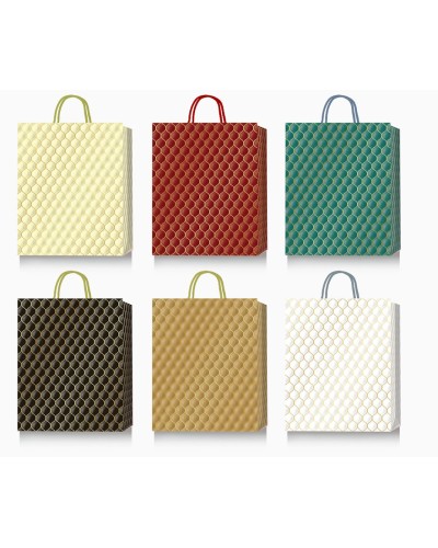 Пакет паперовий 18х23х8 см з тиснення фольгою, в асортименті, ТМ Buromax