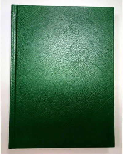 Щоденник недатований «STRONG» A5 на 336 стрінок з обкладинкою зі шкірзаму, зелений, ТМ Buromax