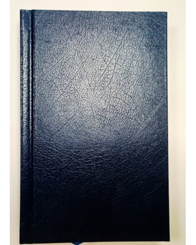 Щоденник недатований «STRONG» A6 на 336 стрінок з обкладинкою зі шкірзаму, синій, ТМ Buromax