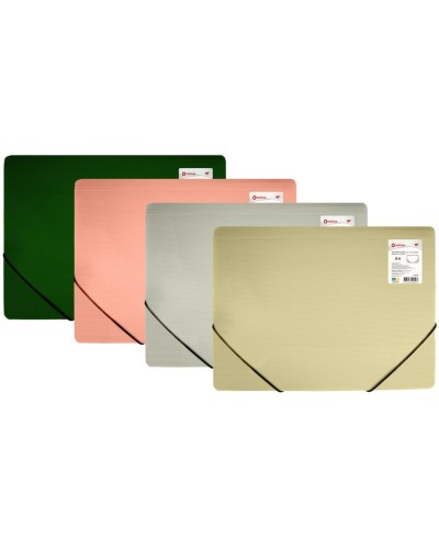 Папка на гумках «Смуга» А4 щільність 500 мкм, в асортименті, ТМ OPTIMA