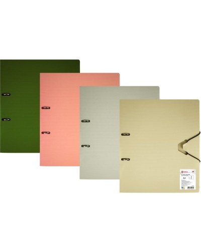 Папка на кільцях «Смуга» А4 щільністю 700 мкм, в асортименті, ТМ OPTIMA
