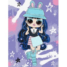 Картина за номерами «Tweens LOL Skate Dance Aya Cherry» 30х40 см, ТМ Ідейка