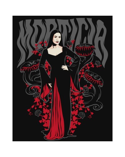 Картина за номерами «Wednesday Morticia Addams» 40х50 см, ТМ SANTI