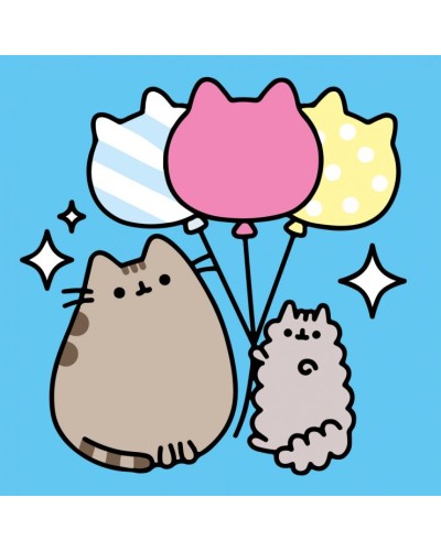 Картина за номерами «Пушин. Повітряні кулі» 25х25 см, ТМ SANTI