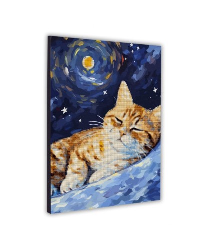 Картина за номерами з алмазною мозаїкою «Солодкий сон» 40х50 см, ТМ SANTI