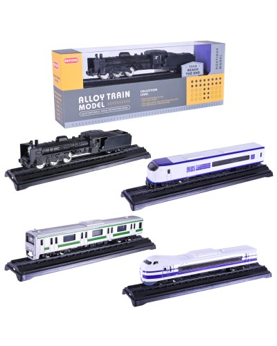 Потяг 23 см з полотном, в асортименті, у коробці 23,7х9х4,3 см