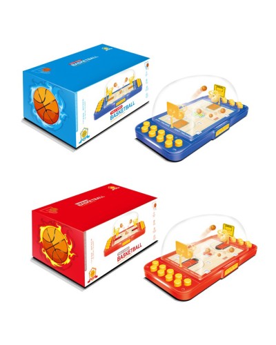 Настільна гра «Баскетбол»: ігрове поле 42х21х15,5 см, шкала ведення рахунку, в асотименті, у коробці 42,5х17,5х21,5 см.