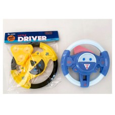 Кермо 19 см зі звуком та кріпленням на присосках, на батарейці, в асортименті, у пакеті 22х24х4,5 см