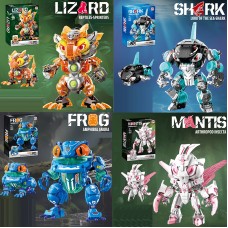 Конструктор «Монстр» 2 в 1 від 645 деталей, в асортименті, у коробці 25х35х6 см