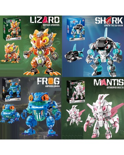 Конструктор «Монстр» 2 в 1 від 645 деталей, в асортименті, у коробці 25х35х6 см