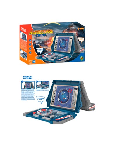 Настільна гра «Морський бій»: 2 ігрових поля 30х23х22,5 см, у коробці 36,5х22,5х9,5 см