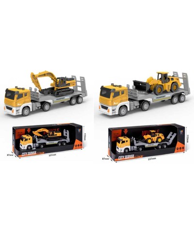 Автовоз 29 см 1:32 інерційний зі звуком, світлом та гумовими колесами, на батарейці, в асортименті, у коробці 33,5х11,5х8,5 см.