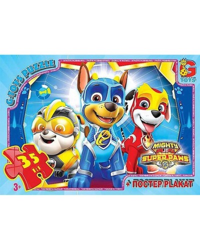 Пазли «Paw Patrol» на 35 елементів, ТМ G-Toys