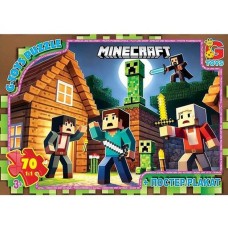 Пазли «Minecraft» на 70 елементів, ТМ G-Toys