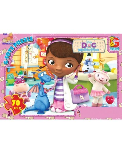 Пазли «Лікар Плюшева» на 70 елементів, ТМ G-Toys