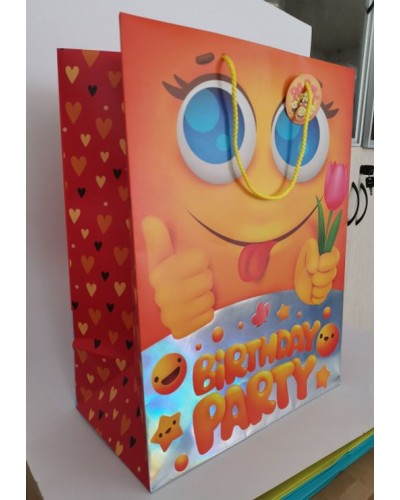 Пакет паперовий 33х45,7х10,2 см, ТМ Мандарин