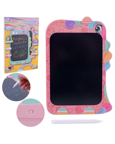 LCD планшет для малювання «Єдиноріг» 8,5 дюймів, у коробці 16,5х1х23,5 см