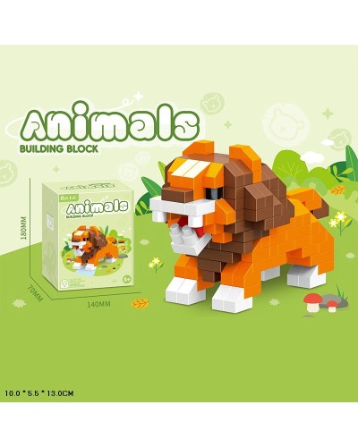 Конструктор «Animals» на 203 міні-деталі, у коробці 13х10х5,5 см