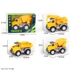 Машинка «Будтехніка» інерційна, у коробці 14х9х5,5 см