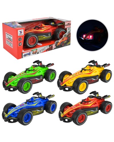 Машина «Racing cros» зі світлом та звуком, на батарейці, в асортименті, у коробці 24х13х10,5 см