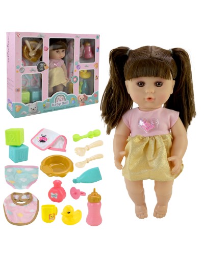 Пупс з аксесуарами, у коробці 40х10х33 см