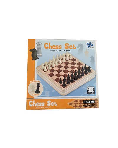 Настільна гра «Шахи» магнітна, у коробці 22,5х22,5х3 см