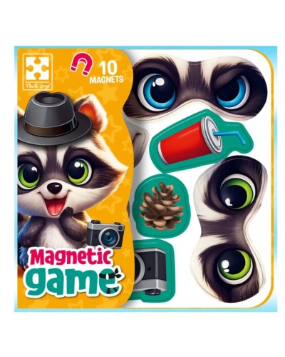 Гра настільна «Емоції Єота» магнітна розвиваюча з 10 магнітів, ТМ Vladi Toys