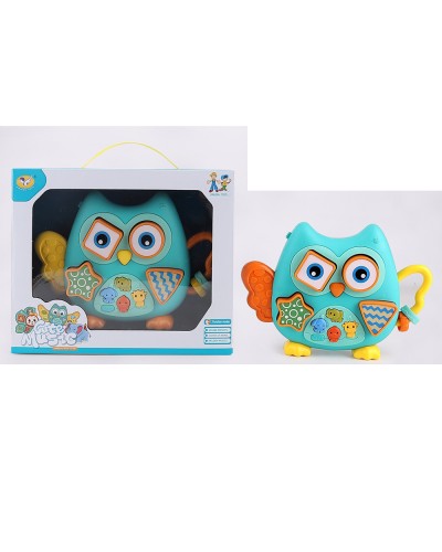 Піаніно «Сова» 23х16х5 см музичне зі світлом, звуками тварин, сортер з 4 фігурами, на батарейці, у коробці 25,5х20,5х6,5 см