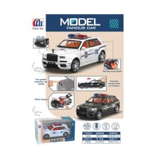 Машина «Поліція» зі світлом та звуком, на батарейці, в асортименті, у коробці 15,8х6,8х7 см