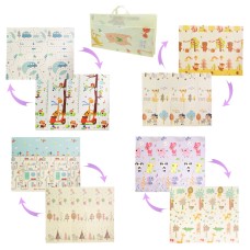 Ігровий термокилимок 200х150 см двосторонній складний з XPE, в асортименті, у сумці 39х10х7 см