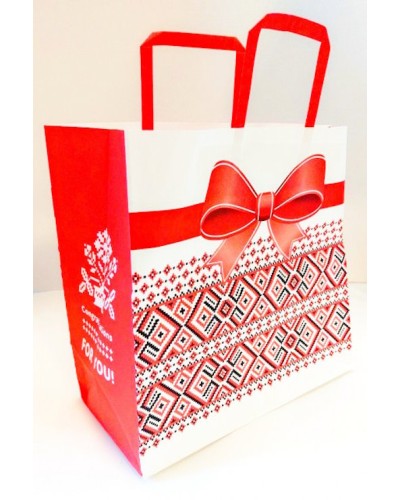 Пакет паперовий 32х30х15 см, ТМ Мандарин