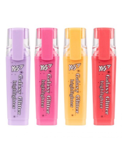 Маркер «Galaxy Glitter» текстовий, в асортименті, ТМ YES