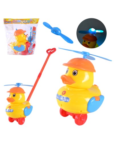 Каталочка «Качка» зі світлом, у пакеті 27,5х5х30 см