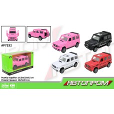 Машина, в асортименті, у коробці 16,5х9,5х6,5 см, Автопром