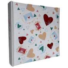 Фотоальбом «Post Love» на 200 фото 10х15см з паперовими аркушами та обкладинкою з ламінованого картону 22х22 см