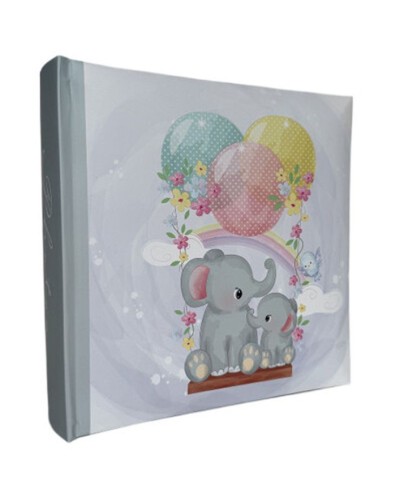 Фотоальбом «Baby Balls» на 300 фото 10х15см з паперовими аркушами та обкладинкою з ламінованого картону 22х22 см