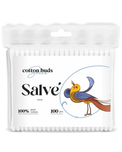 Ватні палички 100 шт, ТМ Salve