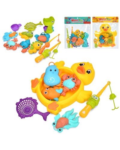 Риболовля «Морські мешканці» від 7 елементів, в асортименті, у пакеті 25х28х6 см