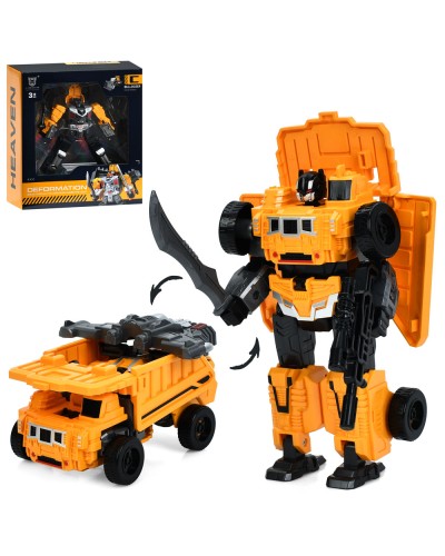 Трансформер-робот 16 см, у коробці 23,5х26,5х8 см