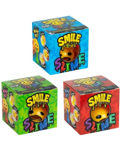 Слайм «Smile Slime», в асортименті, у коробці 7х7х7 см, ТМ Данко Тойс