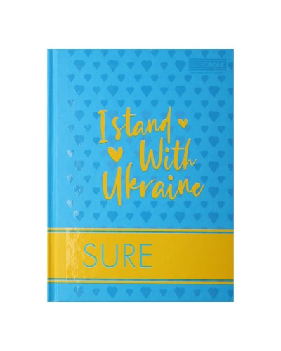 Блокнот «STIMOLO» А5 на 96 аркушів у клітинку з картонною обкладинкою, TM Buromax