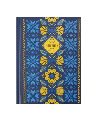 Блокнот «ETHNO» А6 на 64 аркушів у клітинку з картонною обкладинкою, TM Buromax