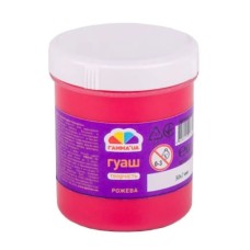 Фарба гуашева рожева 100 мл, Творчість