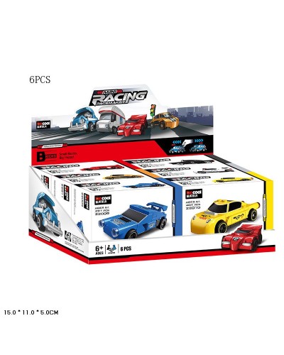 Конструктор «Траснпорт», в асортименті, по 6 шт у дисплеї 15х11х5 см