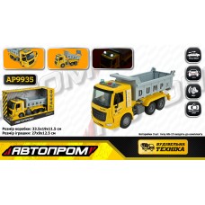 Будтехніка 27 см зі світлом та звуком, на батарейці, у коробці 33,5х19х11,5 см, Автопром