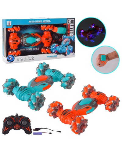 Перевертиш р/к на акумуляторі зі світлом, пультом та браслетом, у коробці 40х23х9 см