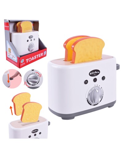 Тостер зі звуком та аксесуарами, у коробці 19х10х19 см