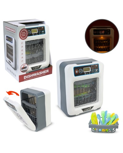 Посудомийна машина зі світлом та звуком, на батарейці, у коробці 19х16х26 см
