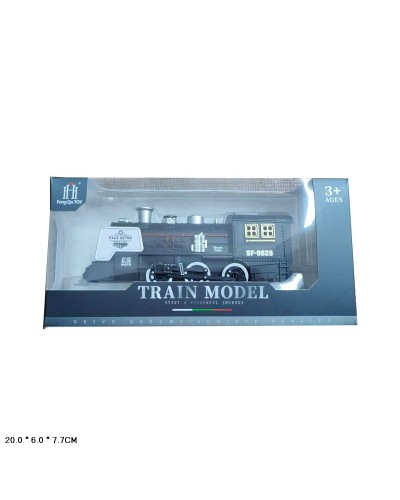 Потяг на батарейці, у коробці 20х6х7,7 см