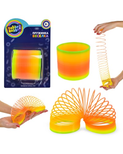 Пружинка «Веселка Yabba Dabba», на планшетці 12,5х7х19 см